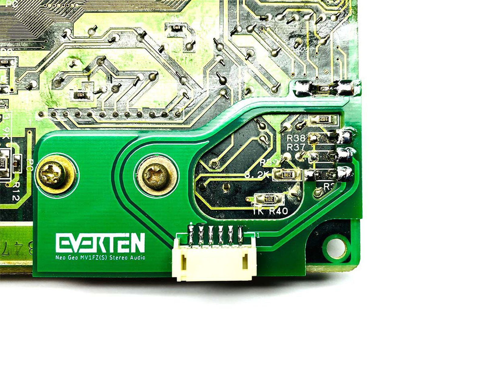 Everten: MVS MV1FZ Stereo Audio Board [Neo Geo]